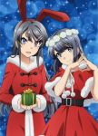  christmas makinohara_shouko sakurajima_mai seishun_buta_yarou_series tamura_satomi 