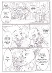  2016 ambiguous_gender anthro bottomwear building canid canine city clothed clothing comic dessert dialogue disney domestic_pig duo edit english_text food fox fully_clothed fur group hard_translated ice_cream inside judy_hopps lagomorph leporid mammal masuchonn monochrome necktie nick_wilde open_mouth open_smile outside pants pilosan rabbit red_fox shirt sloth smile speech_bubble suid suina sus_(pig) text topwear translated xenarthran zootopia 