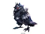  artist_name bird black_bird black_sclera commentary_request corviknight crow full_body gen_8_pokemon kei-suwabe looking_at_viewer no_humans pokemon_(creature) red_eyes simple_background standing white_background wings 