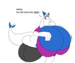  absurd_res area_break big_breasts blush breasts female hi_res huge_breasts hyper hyper_breasts legendary_pok&eacute;mon lugia nintendo pok&eacute;mon pok&eacute;mon_(species) solo video_games wide_hips 