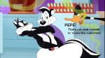  anatid anseriform avian bird daffy_duck domestic_cat duck edit felid feline felis female group humor looney_tunes male male/female mammal mephitid penelope_pussycat penis pep&eacute;_le_pew sex skunk store warner_brothers 