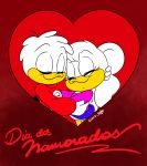  &lt;3 anatid anseriform avian bird duck duo holidays hug joaoppereiraus smile valentine&#039;s_day 
