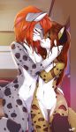  absurd_res after_kiss age_difference anthro anthro_on_anthro bodily_fluids breast_grab breasts canid canine claire_delua_(nightshade89) drool_string embrace eyes_closed felid feline female female/female fenkitty fennec flat_chested fox freckles fur hand_on_breast head_grab hi_res hip_grab hug hybrid kathrin_(nightshade89) kissing kneeling mammal nude older_female open_mouth pantherine pussy romantic_couple saliva saliva_string snow_leopard spots spotted_body spotted_fur synnfultiger teenager tongue tongue_out young younger_female 