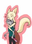  &lt;3 2019 ambiguous_gender anthro arctic_fox bottle bottomwear breath canid canine clothed clothing digital_media_(artwork) disney dress duo ear_markings eyes_closed facial_markings fox fully_clothed fur head_markings head_tuft holding_bottle holding_cup holding_object hug hugging_from_behind inner_ear_fluff jack_savage lagomorph leporid mammal marema_kishin markings pants pink_nose rabbit shirt simple_background skye_(zootopia) smile t-shirt tan_body tan_fur topwear tuft white_background zootopia 