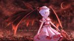  moon niuy red remilia_scarlet spear touhou weapon wings 