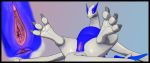  2019 3d_(artwork) absurd_res anus clitoris close-up digital_media_(artwork) female hi_res legendary_pok&eacute;mon looking_at_viewer lugia nintendo paws pok&eacute;mon pok&eacute;mon_(species) presenting presenting_pussy pussy simple_background solo spread_legs spreading video_games whiteperson 