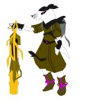  anthro bandanna boots brown_clothing clothing digital_media_(artwork) footwear gatling_gun gloves gun handwear machine_gun male mammal marine minigun pinniped pixel_(artwork) purple_eyes ranged_weapon ring seal weapon wedding_ring whiskers white_body 