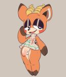  absurd_res animal_crossing antelope anthro balls beau_(animal_crossing) bottomless bovid clothed clothing flaccid full-length_portrait half-closed_eyes hi_res hooves horn humanoid_penis male mammal narrowed_eyes nintendo penis pinknmilk portrait smile smug solo sweater thick_thighs topwear video_games 