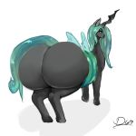  arthropod big_butt butt changeling female feral friendship_is_magic huge_butt my_little_pony queen_chrysalis_(mlp) thelunarmoon 