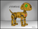  absurd_res digital_media_(artwork) fan_character green_eyes hi_res living_machine machine marothedarkrabbit_(artist) paw_patrol robo_dog_(paw_patrol) robot steampunk text 