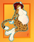  anthro bedroom_eyes belly big_belly big_breasts big_butt brasslion breasts butt curvy_figure felid female leopard looking_at_viewer mammal narrowed_eyes nude pantherine pregnant seductive solo thick_thighs voluptuous wide_hips 