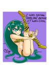  2018 5_fingers :3 alien anime blue_eyes breasts butt camel_toe clothed clothing english_text female fingers footwear hair hi_res humanoid humanoid_pointy_ears long_hair lum not_furry poethewondercat signature sitting solo text urusei_yatsura 