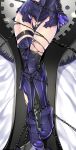  armor bondage fate/grand_order garter kobayashi_chisato mash_kyrielight nopan tagme thighhighs torn_clothes 