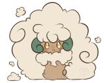  :3 blush feral invalid_tag nintendo no_people noelle_(sinamuna) pok&eacute;mon pok&eacute;mon_(species) sinamuna sitting smile solo video_games whimsicott yellow_eyes 