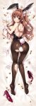  animal_ears bunny_girl censored dakimakura heels karory pantyhose 