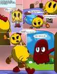  absurd_res blinky comic glibglob hi_res ms._pac-man not_furry pac-man pac-man_(series) video_games 