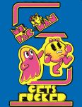  absurd_res comic ghost glibglob hi_res ms._pac-man not_furry pac-man pac-man_(series) spirit video_games 