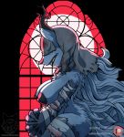  absurd_res areola batartcave beast_(bloodborne) bloodborne breasts chest_tuft claws female fromsoftware fur fur_tuft hi_res nipples sony_corporation sony_interactive_entertainment tuft vicar_amelia video_games window 