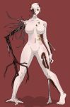  absurd_res blood bloodcifer bodily_fluids breasts female gore hi_res humanoid monster nightmare_fuel not_furry tentacles undead 