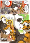  &lt;3 2014 anthro areola better_late_than_never butt comic daigaijin dialogue dreamworks english_text erect_nipples felid female fight fur giant_panda kissing kung_fu_panda love male mammal master_po_ping master_tigress multicolored_body multicolored_fur murid murine muscular nipples nude painting_(artwork) pantherine punch rat rodent speech_bubble text tiger traditional_media_(artwork) ursid vein watercolor_(artwork) 