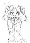  love_live! monochrome murota_yuuhei seifuku sketch yazawa_nico 