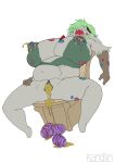  absurd_res big_breasts bodily_fluids breasts chair corruption cum cum_drip cum_in_pussy cum_inside dripping egg exhausted female furniture gaping gaping_pussy gardevoir genital_fluids green_body green_hair green_skin grey_body grey_skin hair hi_res huge_breasts incest kandlin lactating mutation nintendo overweight overweight_female pok&eacute;mon pok&eacute;mon_(species) pregnant pussy red_eyes sagging video_games weight_gain 