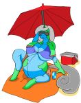  anthro beach belly big_belly big_breasts breasts curvy_figure equid equine female horse large-rarge mammal pony pregnant seaside solo voluptuous 