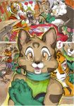  2014 anthro arthropod avian bird chinese_mountain_cat comic daigaijin dreamworks eating felid feline felis female flashback food fur giant_panda golden_snub-nosed_monkey haplorhine happy insect kung_fu_panda male mammal mantis master_crane master_mantis master_monkey master_po_ping master_tigress master_viper monkey multicolored_body multicolored_fur musical_note old_world_monkey painting_(artwork) pantherine primate reptile scalie smile snake snub-nosed_monkey student_mei_ling tiger traditional_media_(artwork) ursid watercolor_(artwork) 