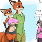  1:1 age_difference albinefox angry big_breasts big_butt breasts butt canid canine clothed clothing cuckold daughter disney father father_and_child father_and_daughter female fox hi_res humor judy_hopps lagomorph leporid male male/female mammal meme nick_wilde parent parent_and_child rabbit simple_background skimpy titian_wilde_(albinefox) tongue tongue_out under_boob unrequited_love zootopia 