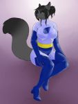  2019 5_fingers ajna anthro black_hair blue_eyes canid canine clothed clothing digital_media_(artwork) eyebrows eyelashes female fingers fox hair hi_res mammal solo 