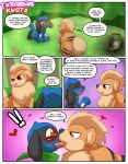  addtags caterpie feral growlithe hi_res kissing male male/male modca nintendo pok&eacute;mon pok&eacute;mon_(species) riolu video_games 