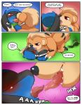  addtags bodily_fluids caterpie comic growlithe hi_res kissing male male/male modca nintendo pok&eacute;mon pok&eacute;mon_(species) riolu saliva video_games 