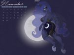  anthro anthrofied breasts butt calendar clothed clothing cutie_mark equid female friendship_is_magic horn mammal moon my_little_pony night outside phylloaurea princess_luna_(mlp) side_boob skimpy winged_unicorn wings 