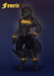  absurd_res anthro asheraart canid canine canis hi_res male mammal solo warrior wolf 