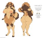  abs big_breasts blue_eyes breasts canid canine canis chen_(cherrikissu) cherrikissu domestic_dog female hi_res livestock_guardian_dog mammal molosser mountain_dog muscular muscular_female nipples pastoral_dog paws pussy solo thick_thighs tibetan_mountain_dog tongue 