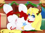 absurd_res anal anal_penetration candy candy_cane christmas equid female food hi_res holidays horn improvised_sex_toy lying mammal my_little_pony on_back penetration pussy unicorn xsatanielx 
