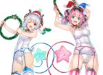  2girls christmas kiyama_satoshi tagme_(character) 