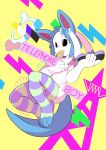  absurd_res clothing eeveelution hi_res honey_bun invalid_tag legwear looking_at_viewer male nintendo nude pastel paws phone pok&eacute;mon pok&eacute;mon_(species) radio_tower retro_future stockings sylveon video_games 