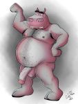  2017 anthro balls common_hippopotamus dirty-palms dreamworks hi_res hippopotamid humanoid_penis madagascar_(series) male mammal moobs moto_moto nipples overweight overweight_male penis solo 