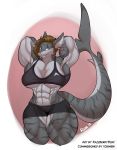  abs absurd_res anthro big_breasts breasts female fish hi_res marine muscular muscular_female razzberryboat shark 