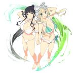  bikini cleavage ikaruga senran_kagura swimsuits tagme yomi_(senran_kagura) 