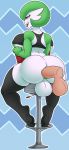  anal anal_penetration anus balls big_breasts big_butt breasts butt dabunnox gardevoir gynomorph gynomorph/male hi_res intersex intersex/male looking_pleasured male nintendo penetration penis pok&eacute;mon pok&eacute;mon_(species) video_games 