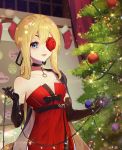  christmas eyepatch girls_frontline rimsuk tagme vz61_(girls_frontline) 