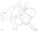  2019 absurd_res activision anthro areola badgerben big_breasts breasts claws cynder digital_media_(artwork) dragon female hi_res horn huge_breasts hyper hyper_breasts looking_at_viewer mammal membrane_(anatomy) membranous_wings nipples nude open_mouth scalie simple_background smile solo spyro_the_dragon thick_thighs tongue video_games western_dragon wings 