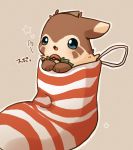  2019 brown_body brown_fur fur furret hi_res japanese_text ke_mo_suke nintendo pok&eacute;mon pok&eacute;mon_(species) solo text video_games 