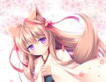  aliasing animal_ears close japanese_clothes mito_kohaku ryuuka_sane tayutama_2 