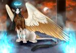  deity felid female mammal mythological_sphinx mythology sitting solo temple the13thblackcat 