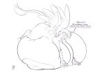  absurd_res anthro anthrofied areola avian badgerben beak big_breasts bird breasts curvy_figure digital_media_(artwork) feathered_wings feathers female friendship_is_magic fur gilda_(mlp) gryphon hi_res huge_breasts hyper hyper_breasts mammal my_little_pony nipples nude overweight simple_background solo thick_thighs wide_hips wings 