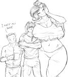  anthro big_breasts breasts cleavage clothed clothing curvy_figure dreamy_pride dreamy_pride_(character) equid equine father father_and_child father_and_son female hi_res horse larger_female male mammal mature_female mother mother_and_child mother_and_son parent parent_and_child size_difference smaller_male son thick_thighs voluptuous wide_hips 