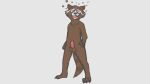  16:9 2019 alcohol anthro balls beverage blush brown_body brown_fur canid canine claws digital_media_(artwork) drunk erection fur guardians_of_the_galaxy hi_res invalid_tag looking_at_viewer male mammal marvel nude open_mouth paws penis procyonid raccoon rocket_raccoon simple_background smallsavant smile solo substance_intoxication teeth tongue white_body white_fur 